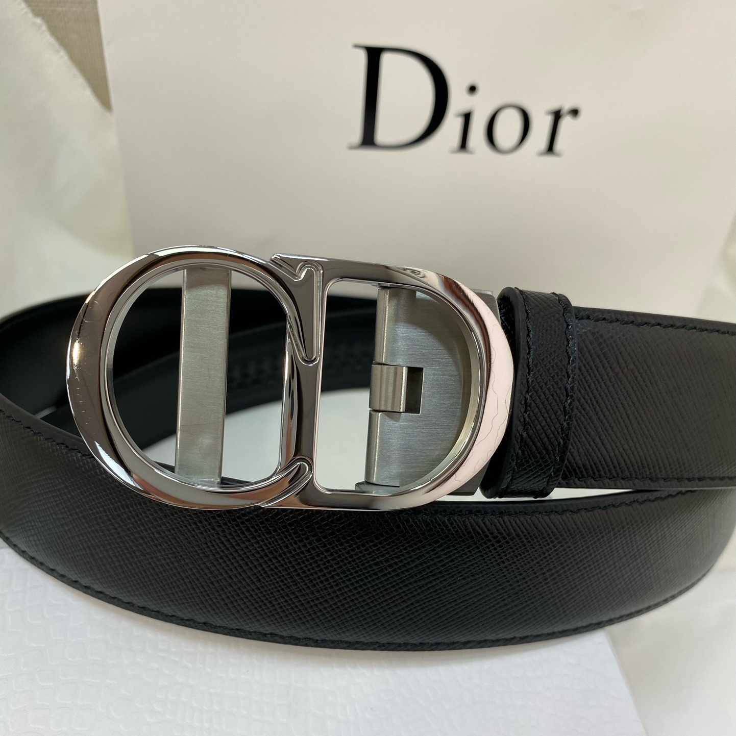 CD Automatic Buckle Cowhide Icon Belt YVTF111902