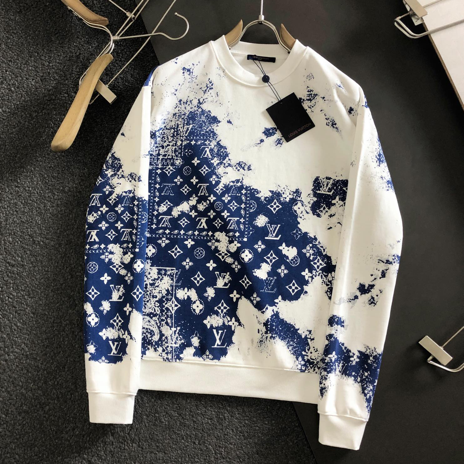 LV Men's Classic Color Block Sweatshirt NG111835