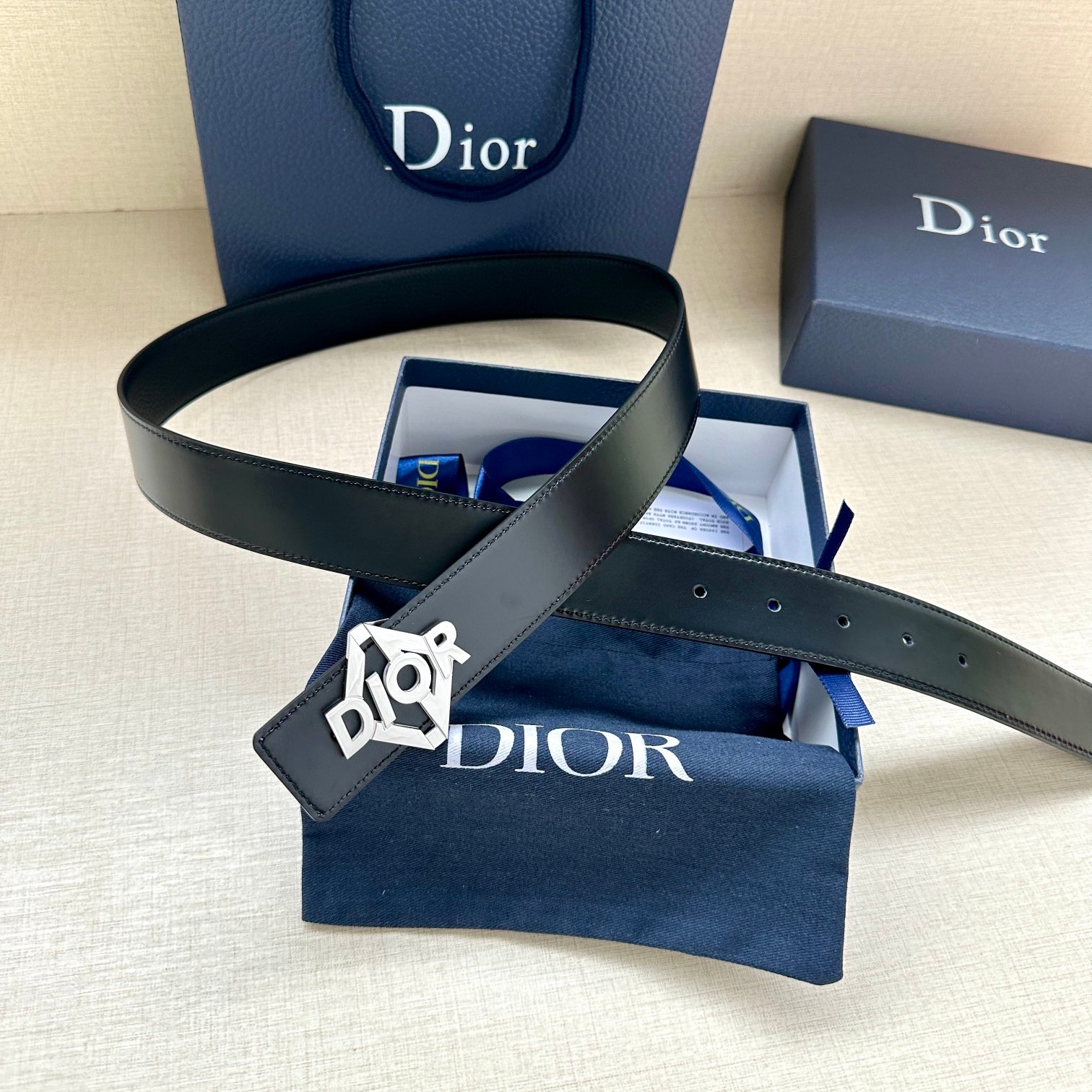 CD Geometric Logo Belt YVTF111906