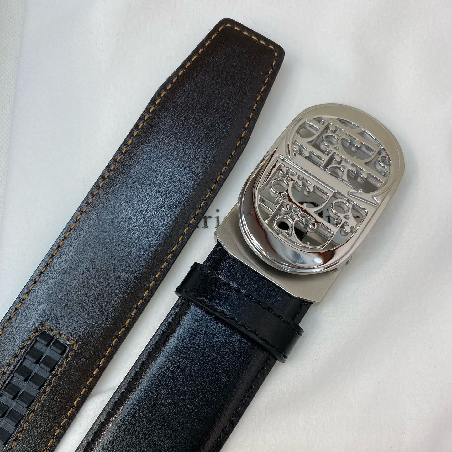 CD Automatic Buckle Cowhide Icon Belt YVTF111901