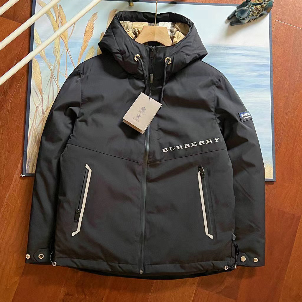 Bur Men's Classic Hooded Down Jacket NG111902