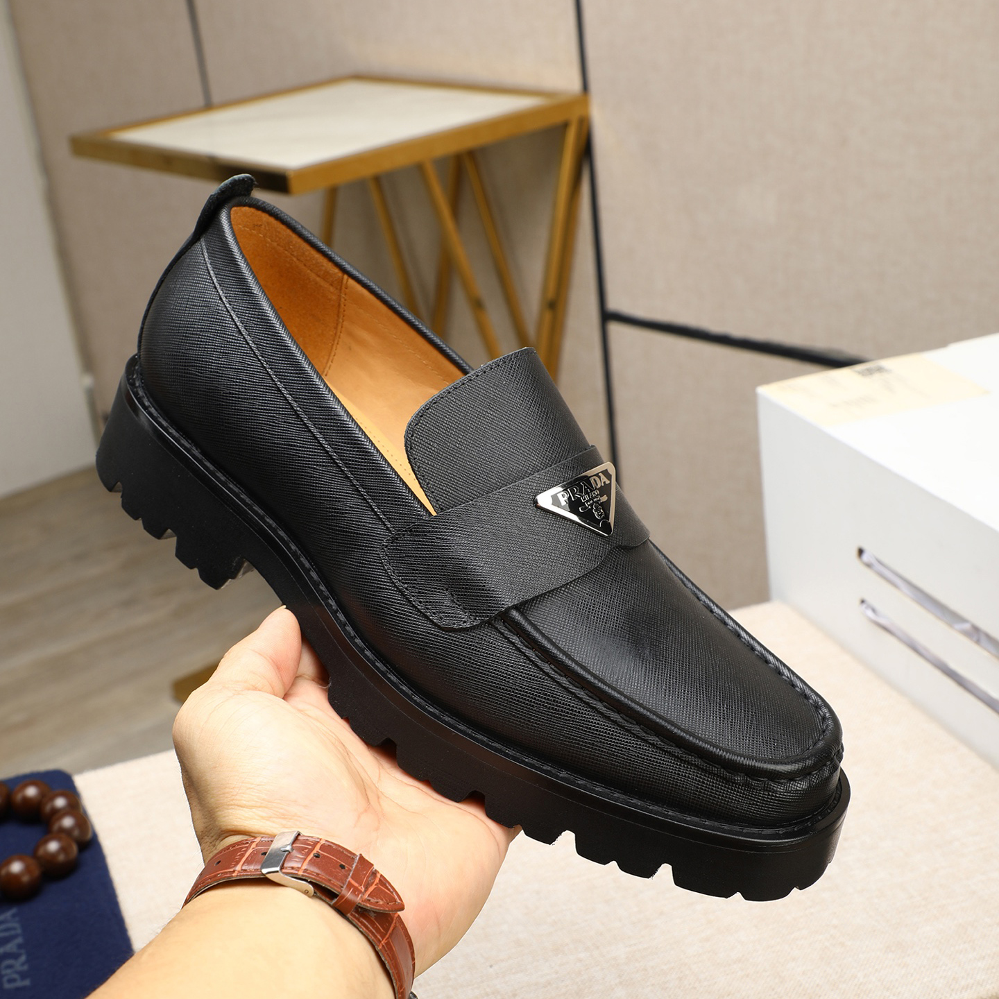 PRA Men's Classic Casual Leather Shoes NG111905