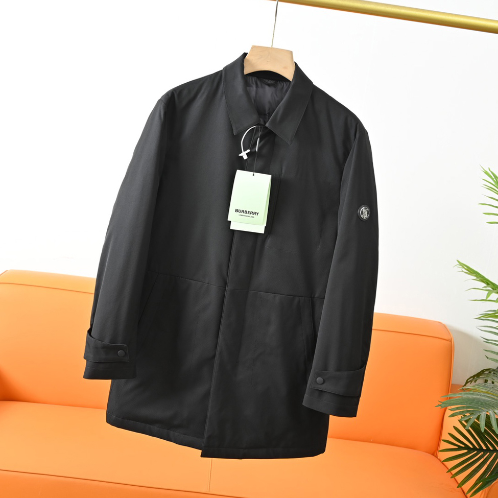 Bur Men's Casual Trench Coat NG111901