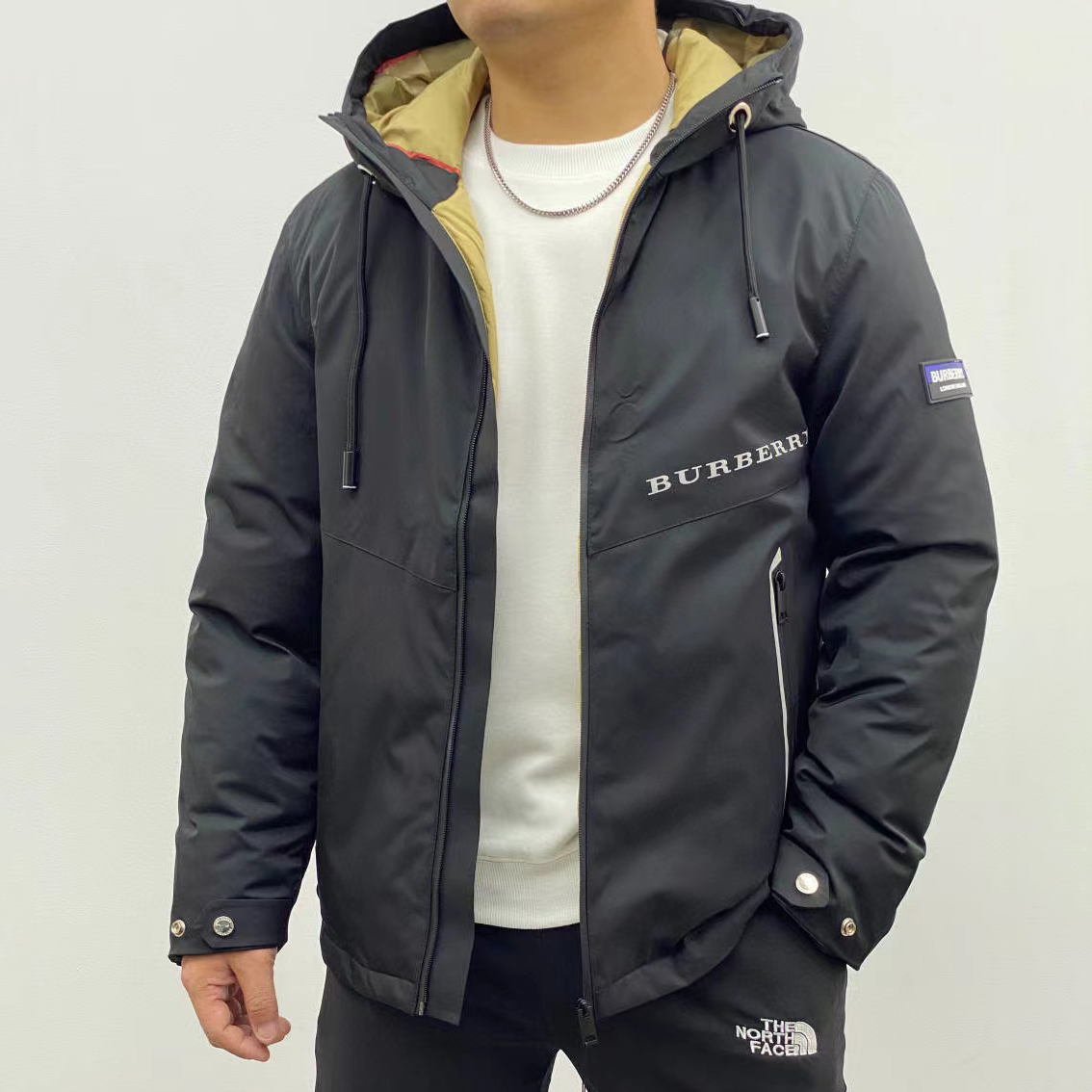 Bur Men's Classic Hooded Down Jacket NG111902