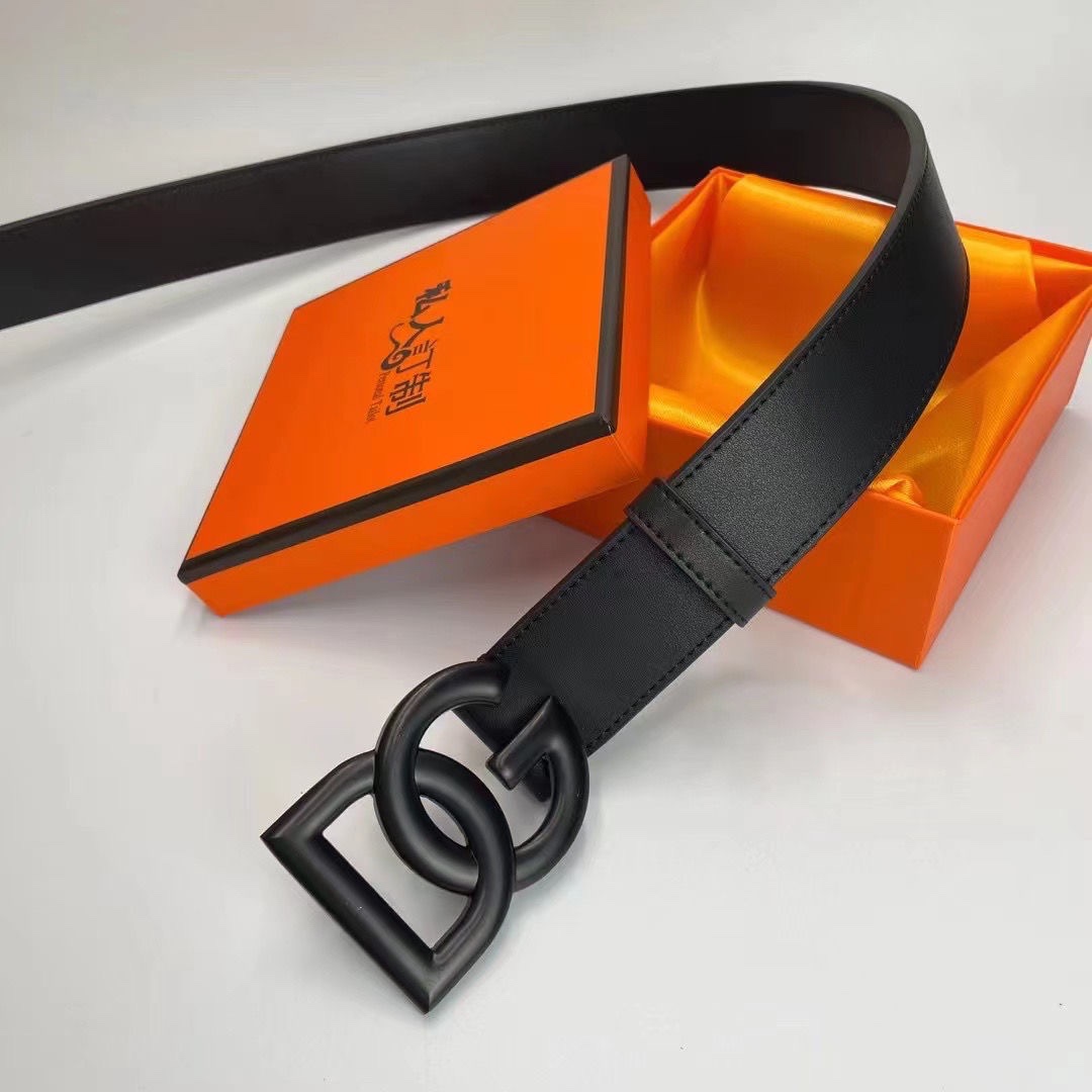 D&G Iconic DG Logo Belt YVTF112004