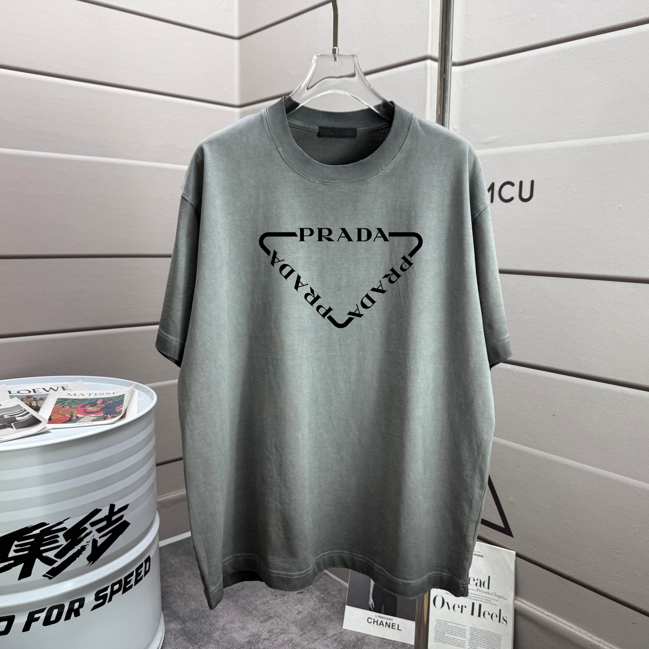 PRA Men's Distressed Style Short-Sleeve T-Shirt FNG112001