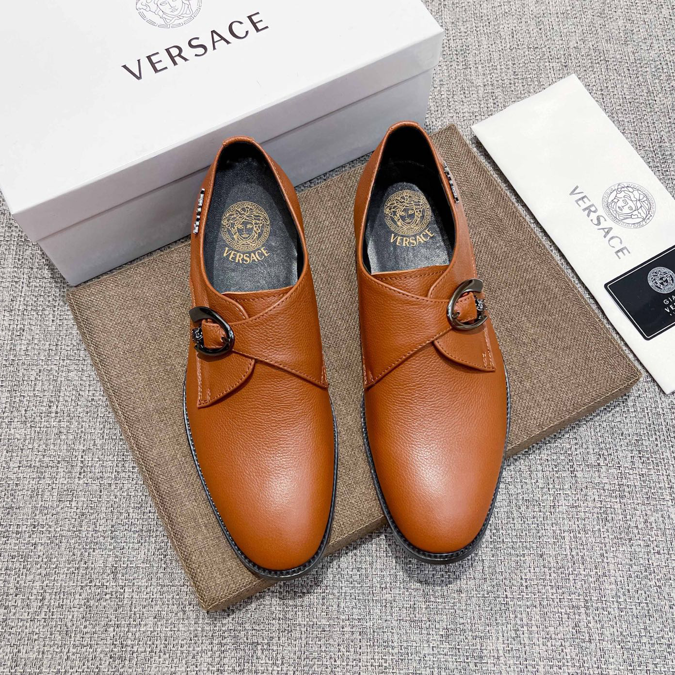 Vs Men's Business Casual Leather Shoes FNG112136