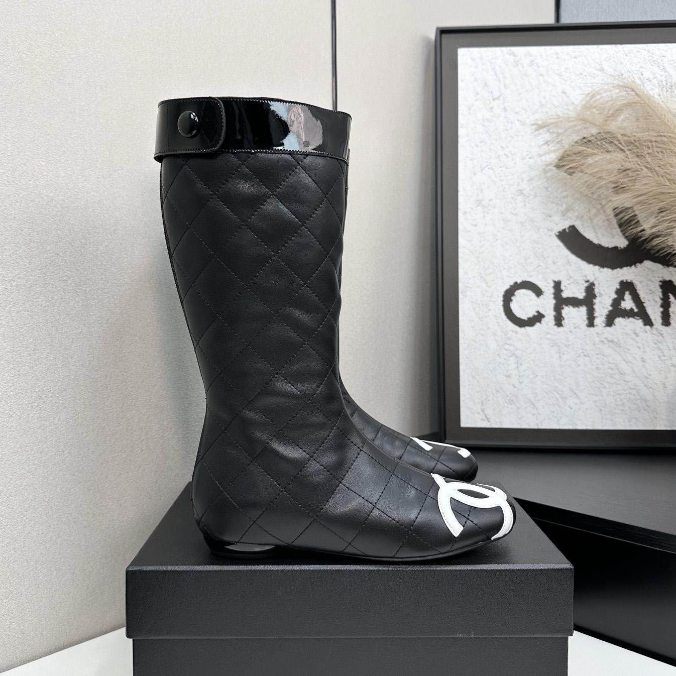 CH Chanel Cambon Ankle Boots FNG112217