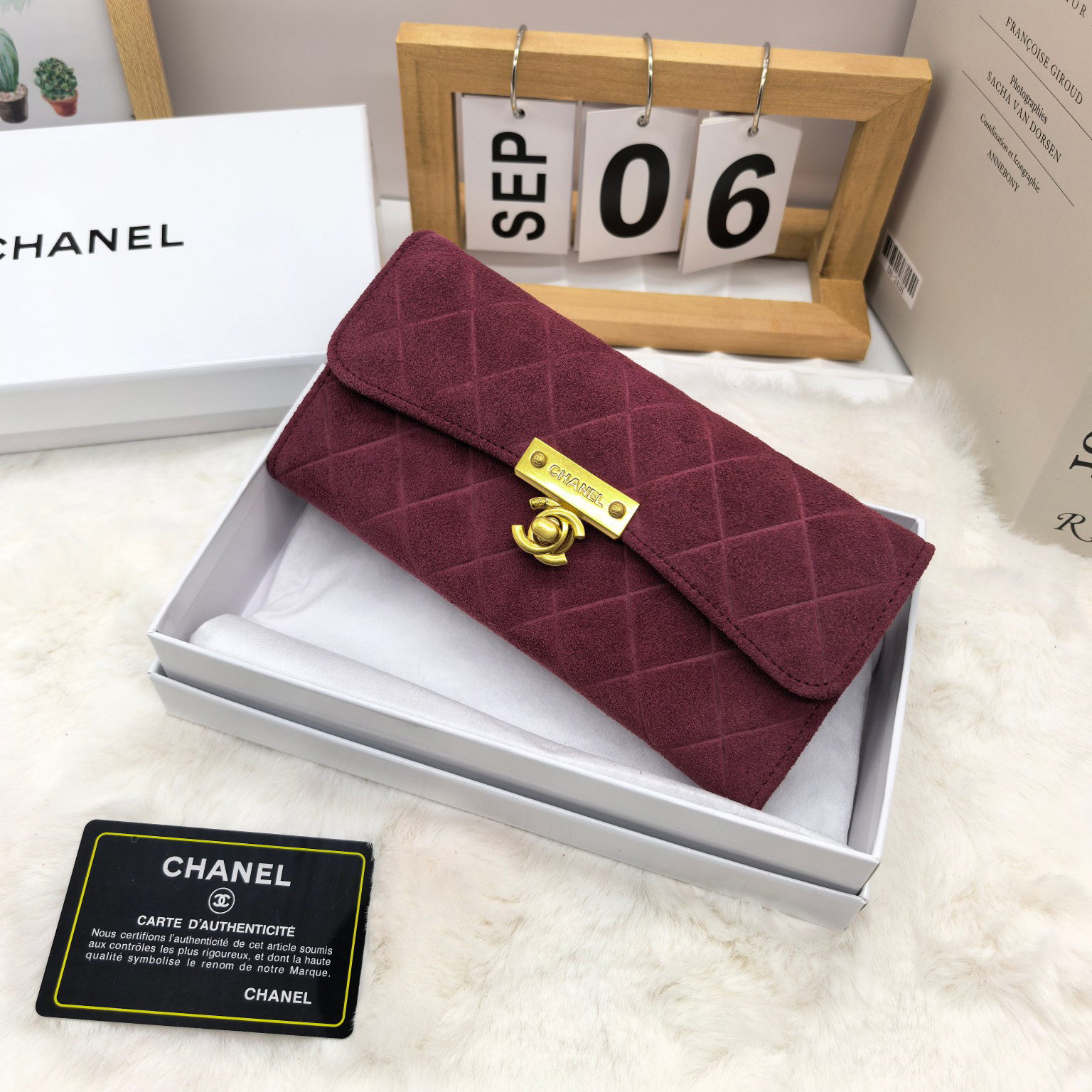CH Classic Suede Wallet FNG112202