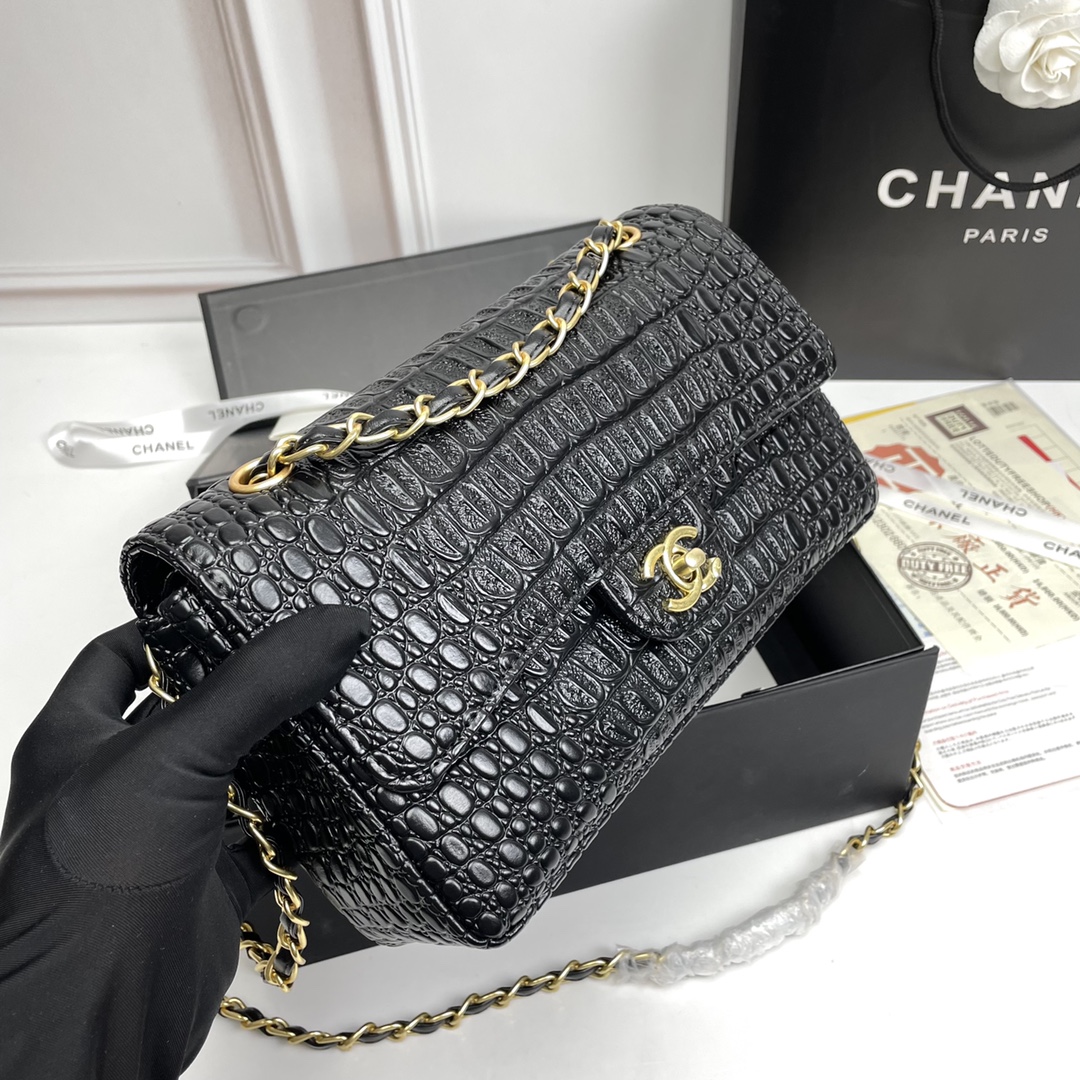 CH Crocodile Pattern CF Chain Bag FNG112209
