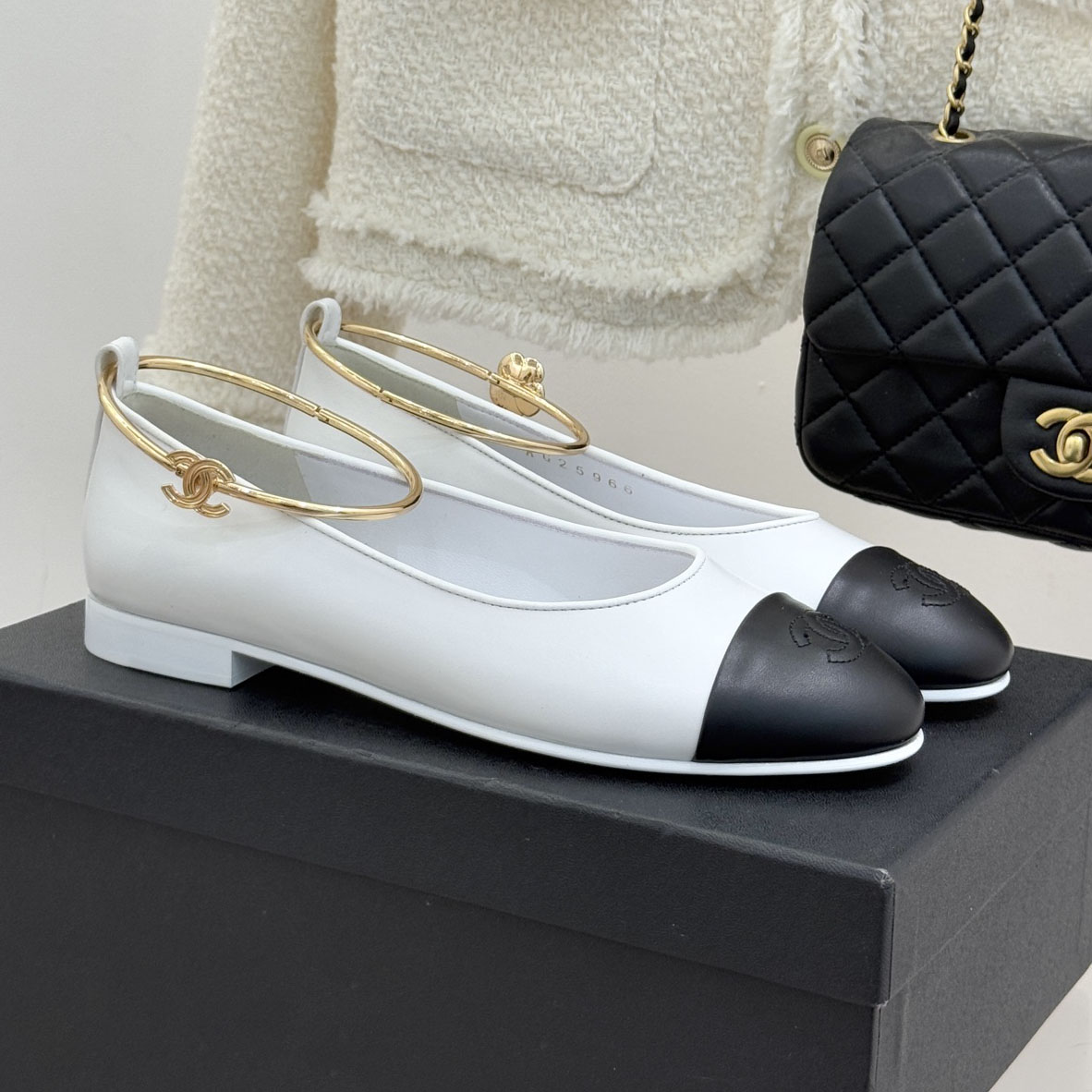 CH Camellia Anklet Mary Jane Shoes FNG112223