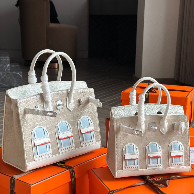 HM Birkin Faubourg - Crocodile Pattern FNG112405