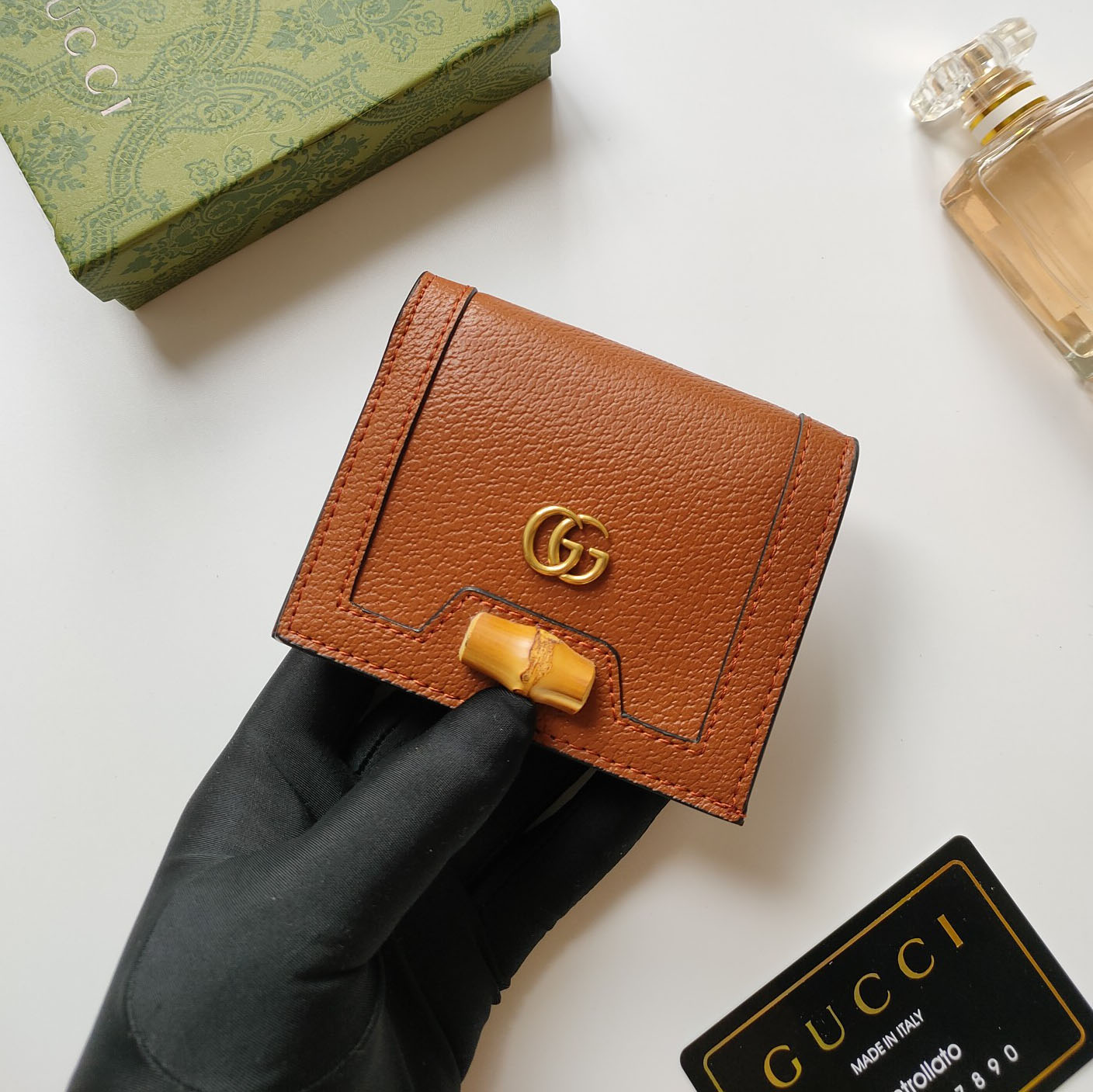 GG Bamboo Knot Coin Purse FNG112511