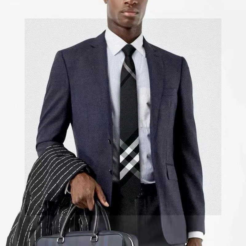 Burmen's Classic Check Tie FNY082304