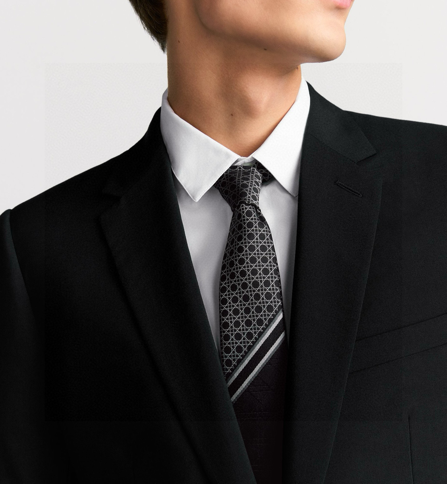 CD Men's Cannage Pattern Tie FNY082306