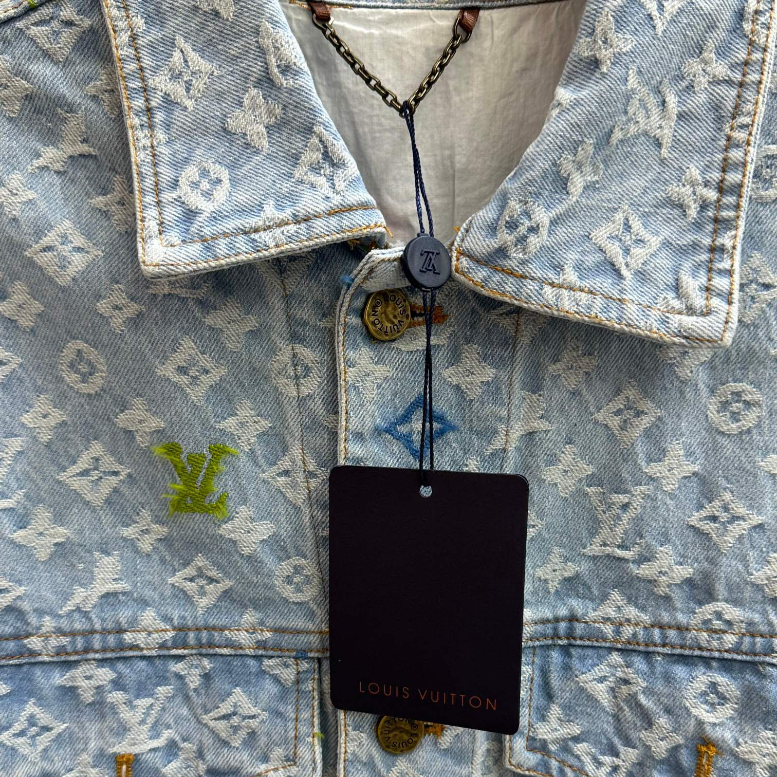 LV x Tyler Collaboration Denim Jacket FNG112522