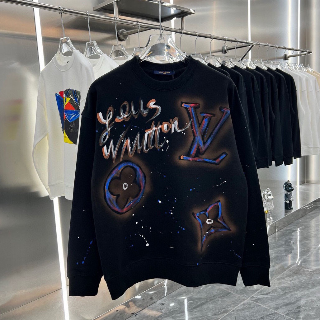 LV Classic Graffiti Crew Neck Sweatshirt FNG112715