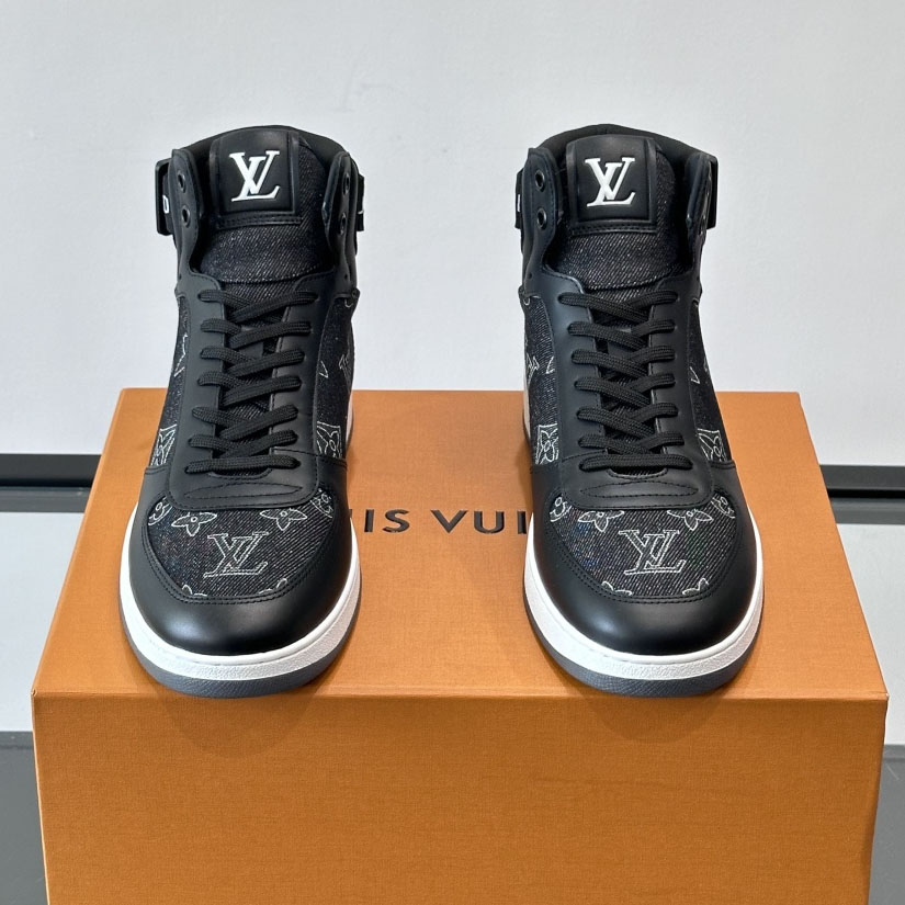 LV Men's Casual High-Top Sneakers FNG120204