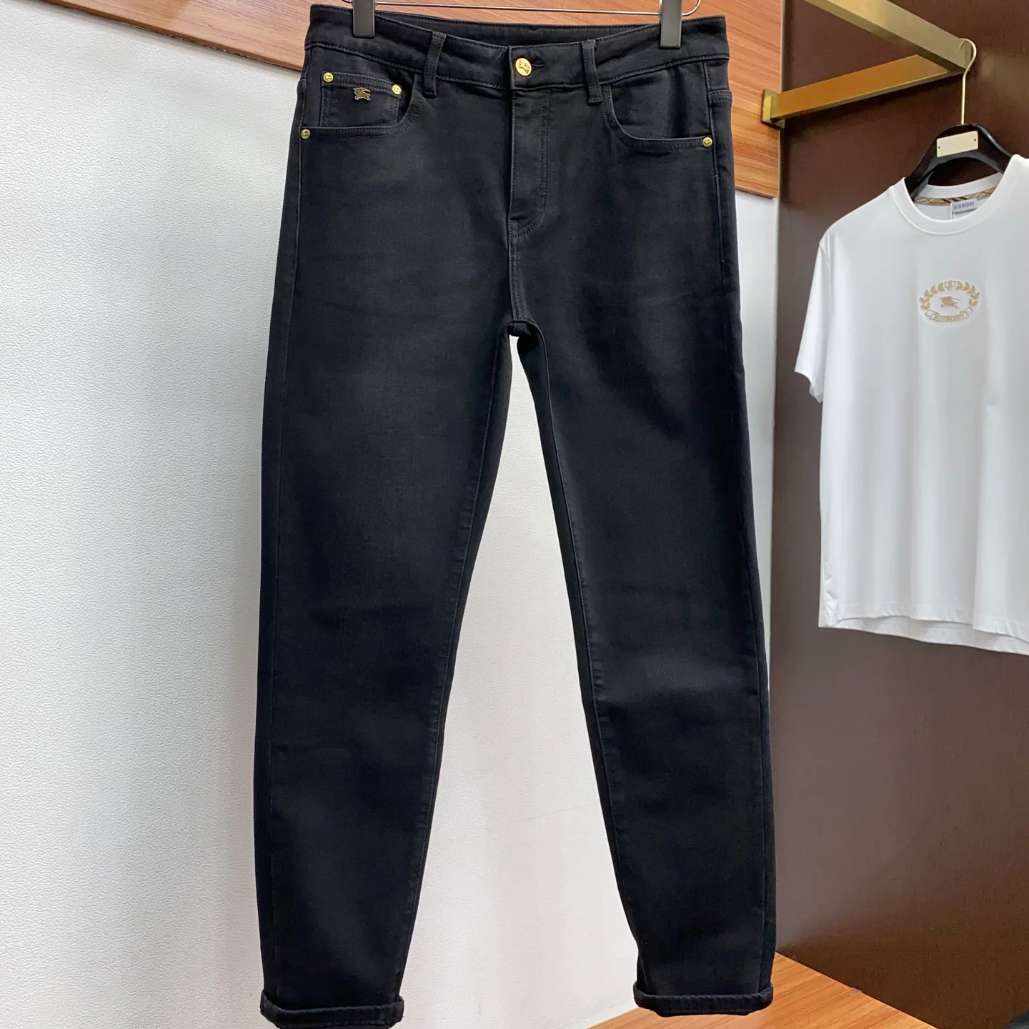 Bur Men's War Horse Logo Jeans FNG122108