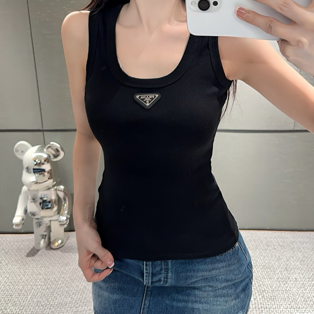 PRA sleeveless T-shirt FNG122406