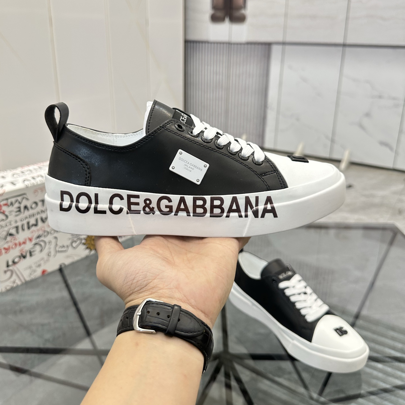 D&G Casual Flats FNG122601