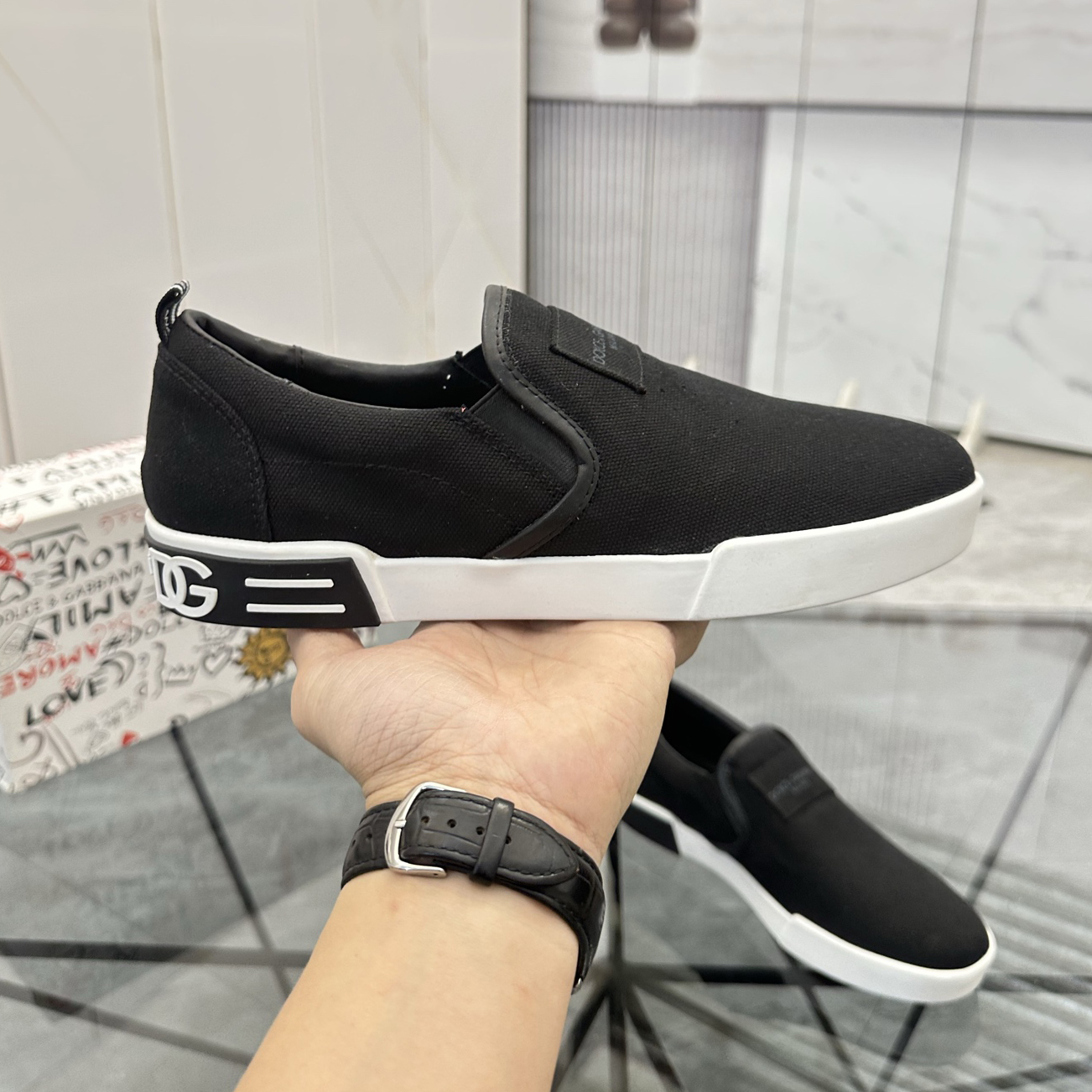 D&G Men's New Slip-On FNG122604