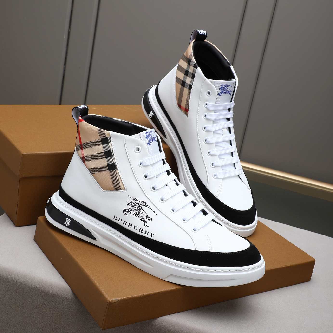 Bur Men's High-Top Casual Shoes FNG122608