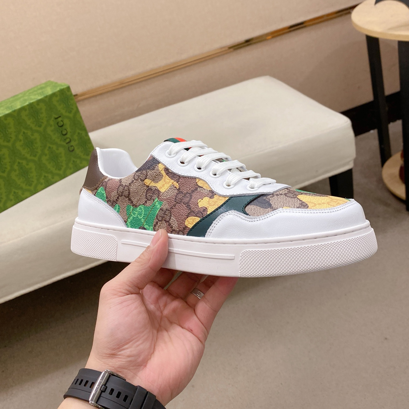 GG Men's Casual Flat Shoes FNG122609