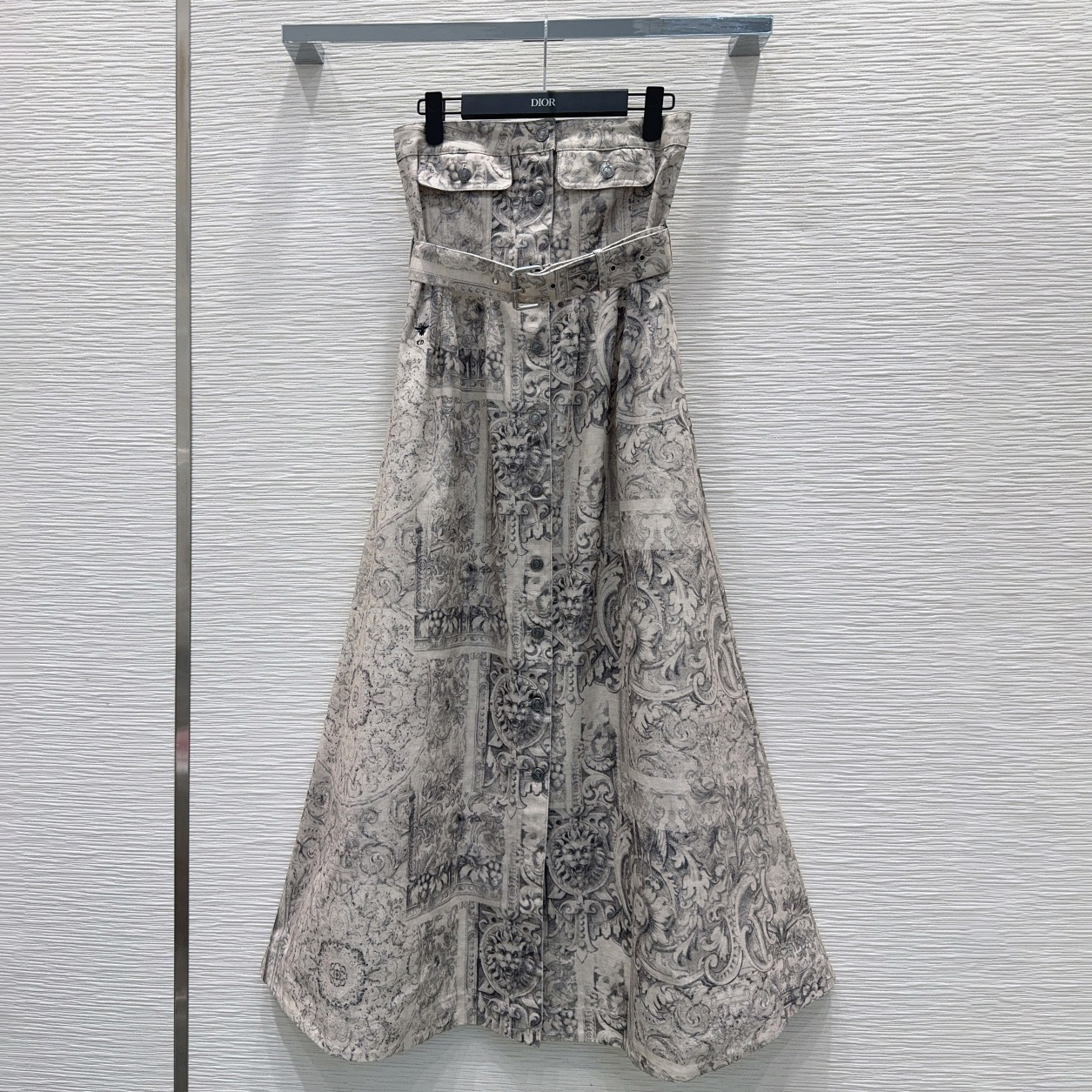 CD New Waist-cinching Strapless Dress + Pants FNG122801