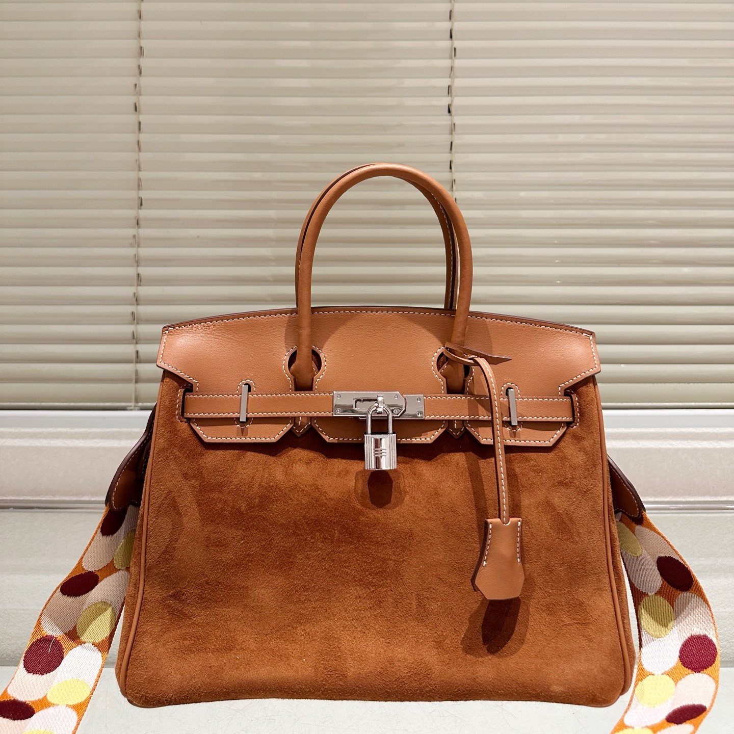 HM Birkin 25 Mixed-Material Bag YVTF123001