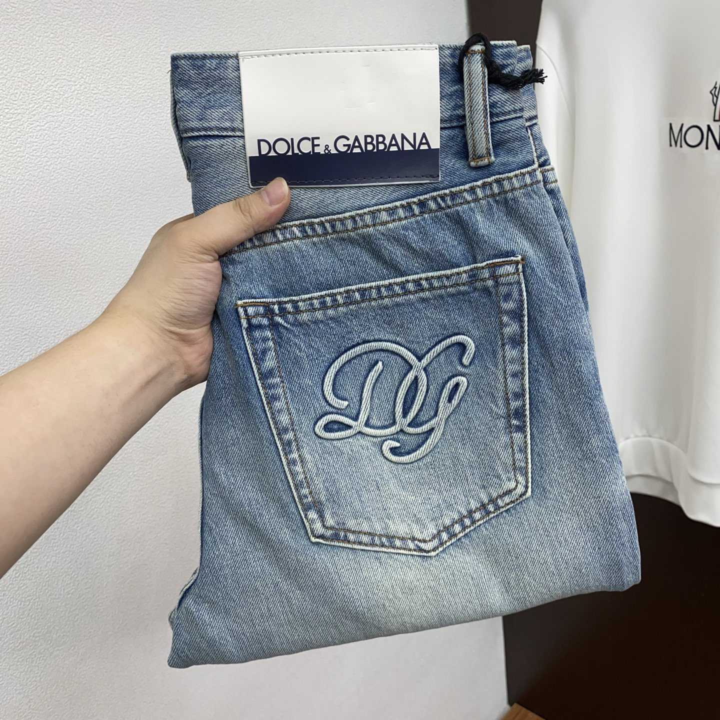 D&G Men's Slim Fit Jeans BNL010302