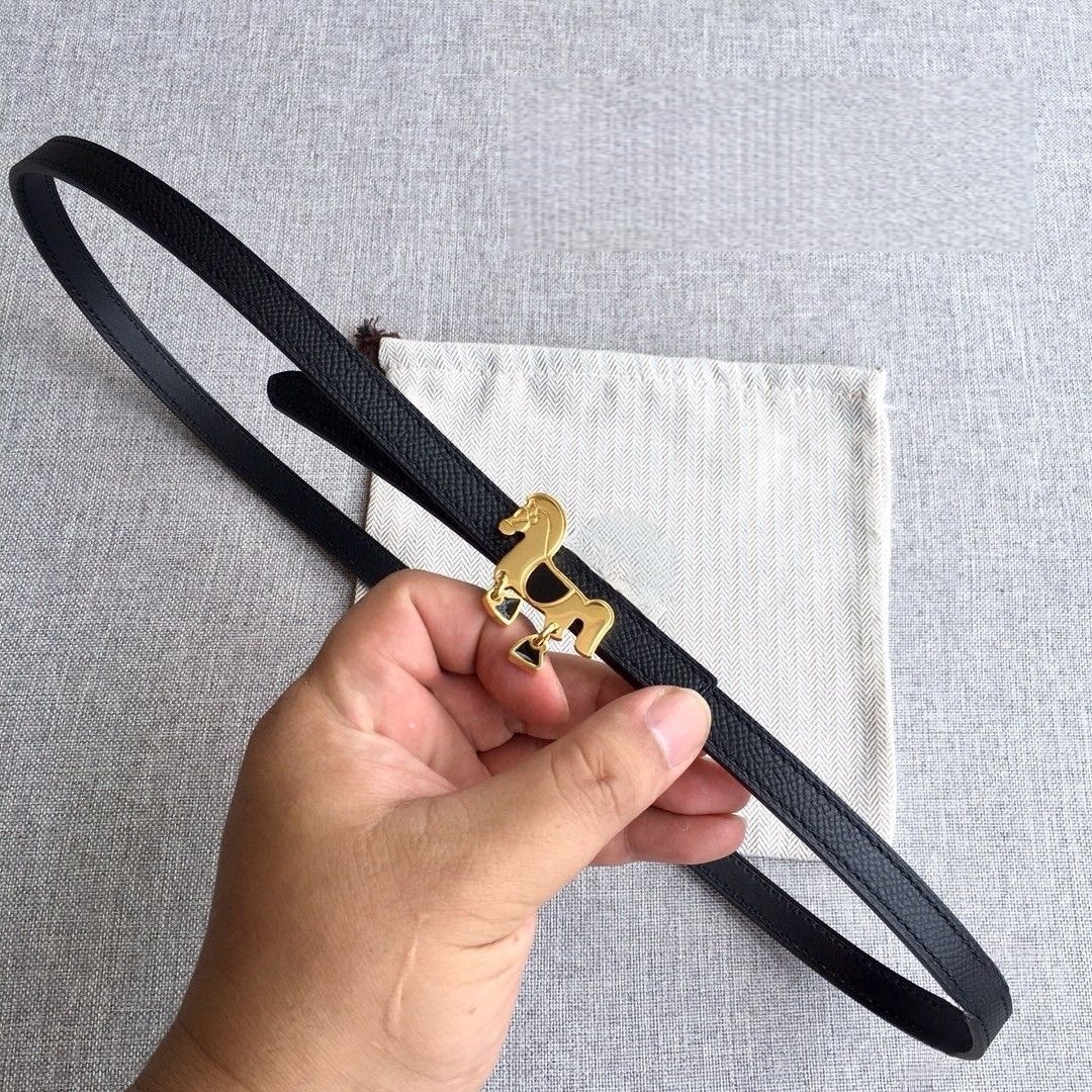 HM Pegase Accent Slim Leather Belt YVTS010301