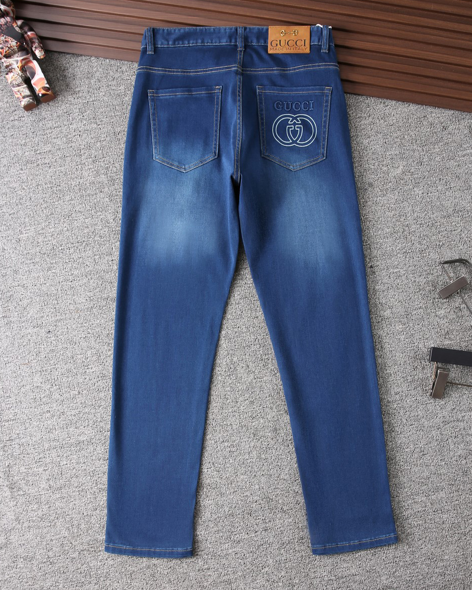 GG Men's Casual Horsebit Jeans BNL010320