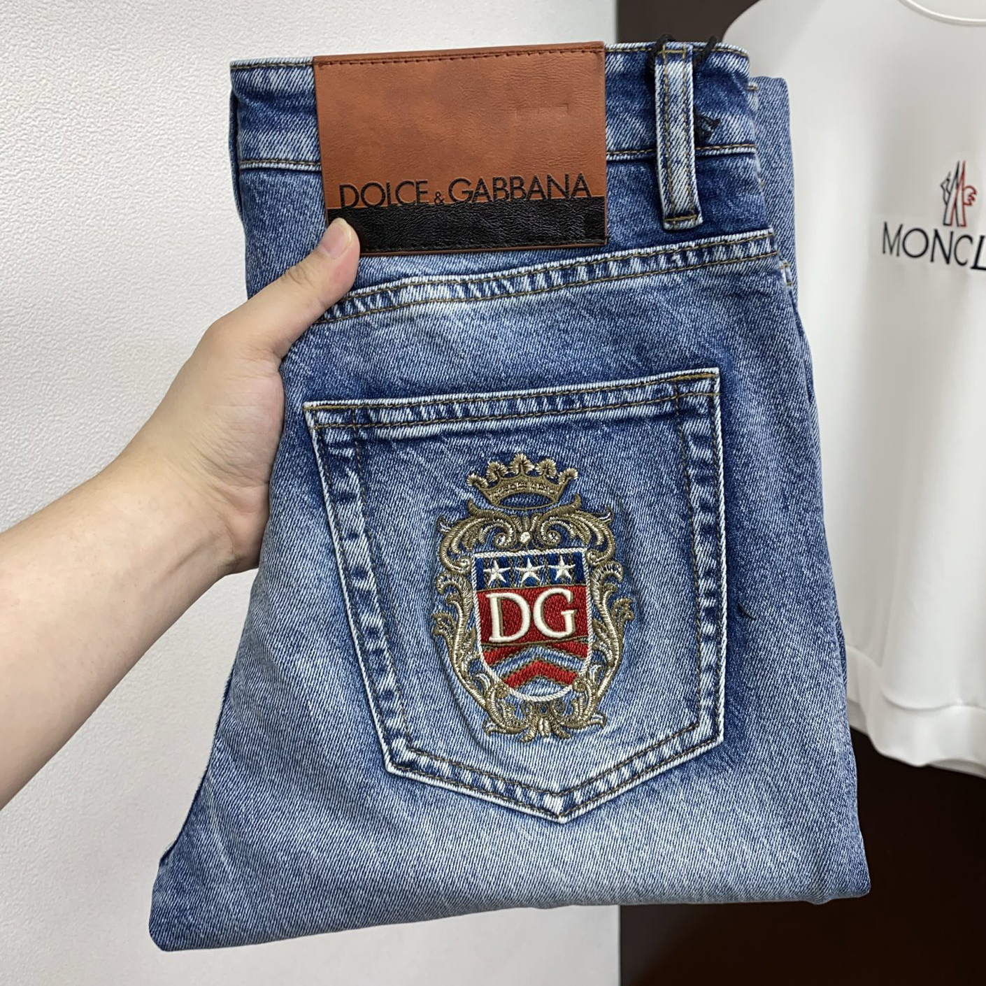 D&G Men's Slim Fit Jeans BNL010402