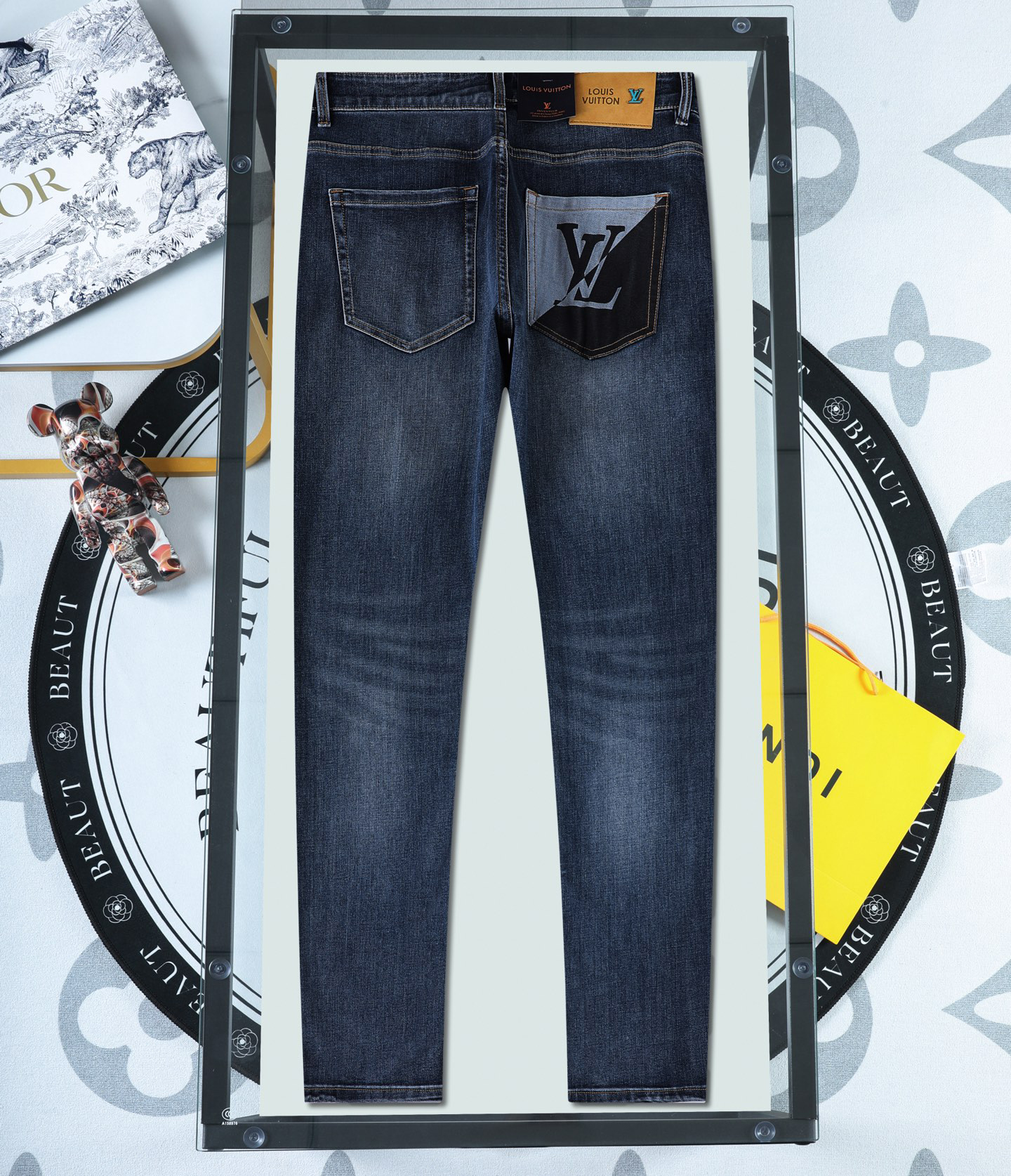 LV Men's Slim Fit Jeans BNL010428