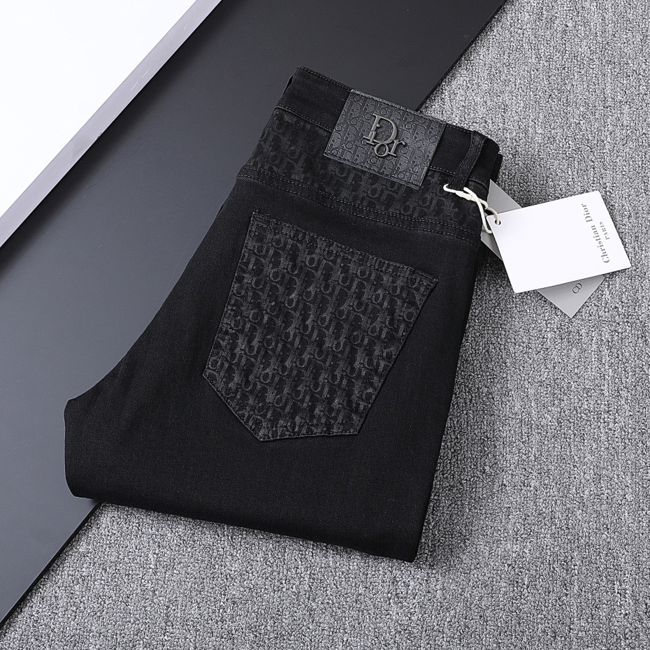 CD Oblique Print Jeans BNL010430