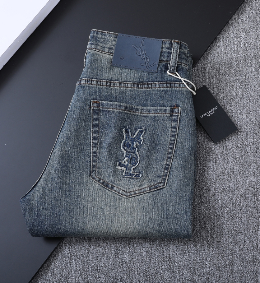 YSL Men's Fashion Jeans BNL010503