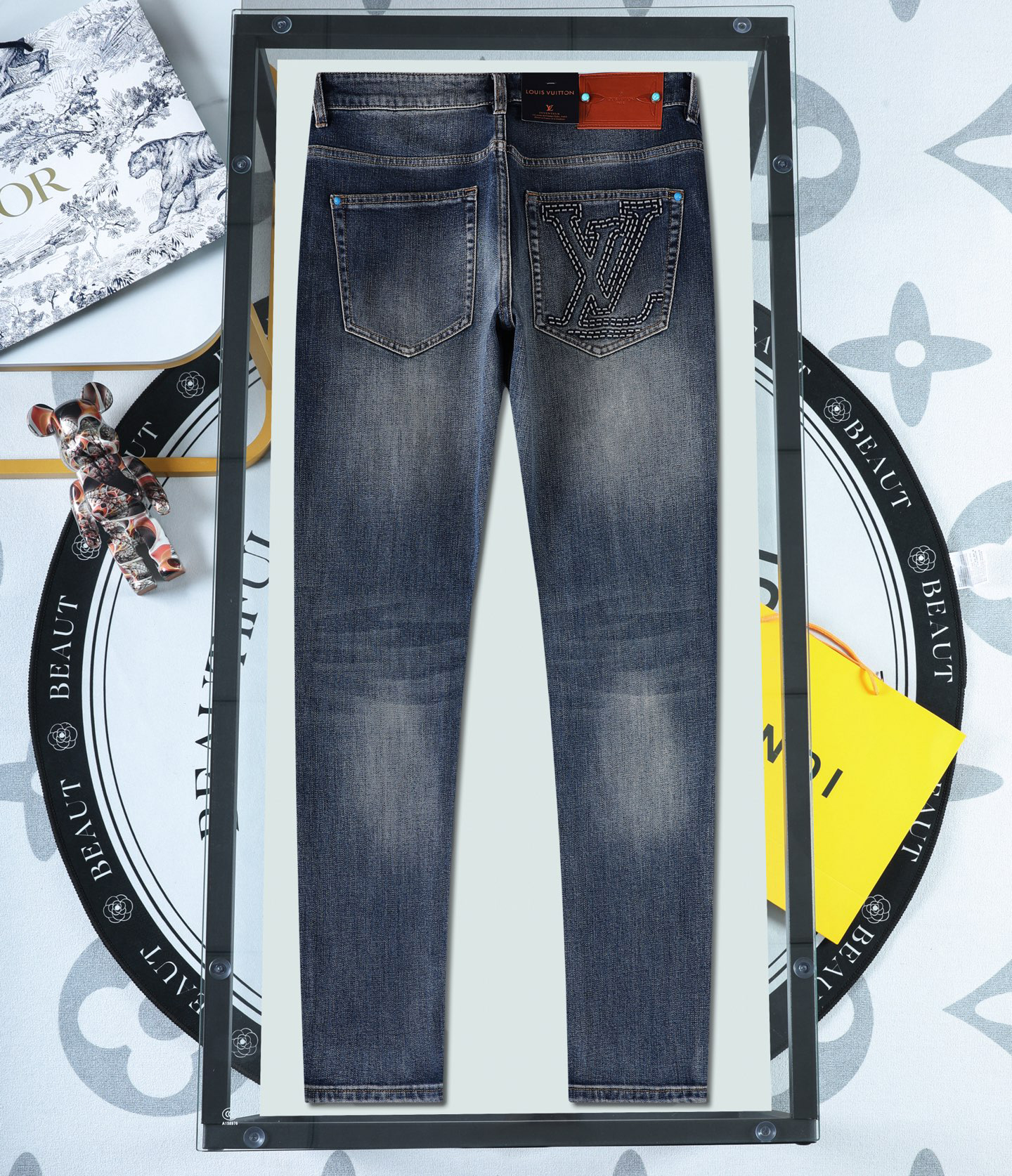 LV Men's Slim Fit Jeans BNL010429