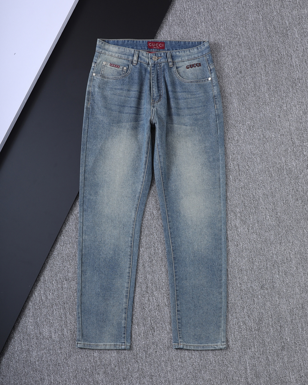 GG Men's Double G Logo Jeans BNL010615