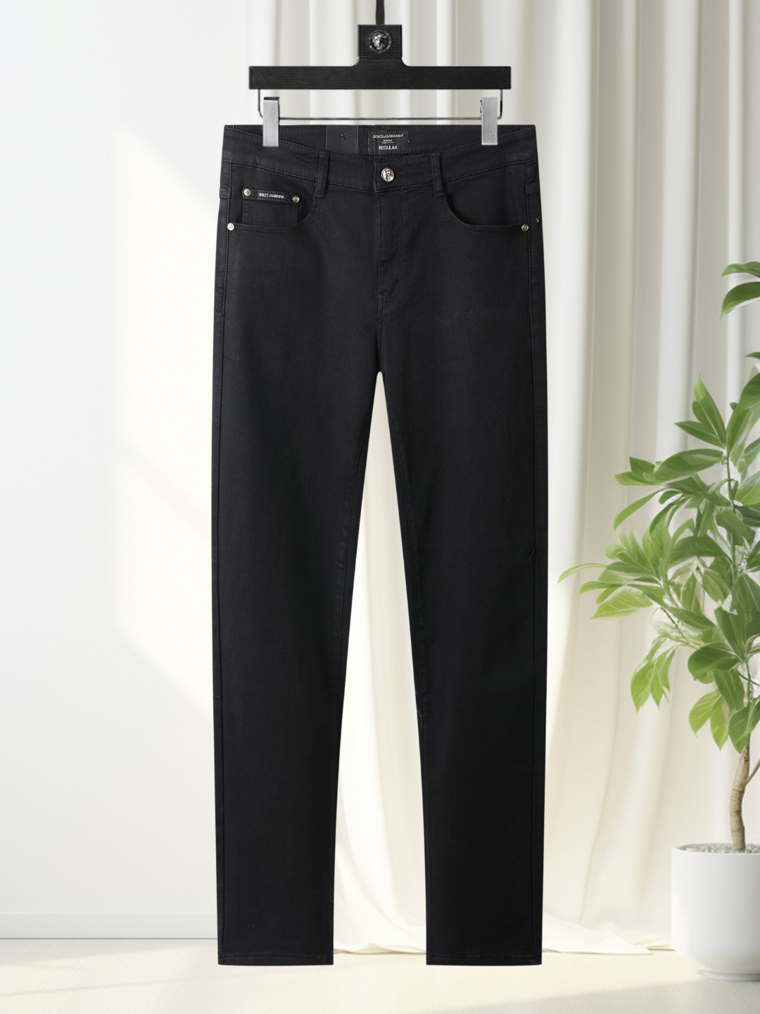 D&G Men's Black Casual Jeans BNL010631