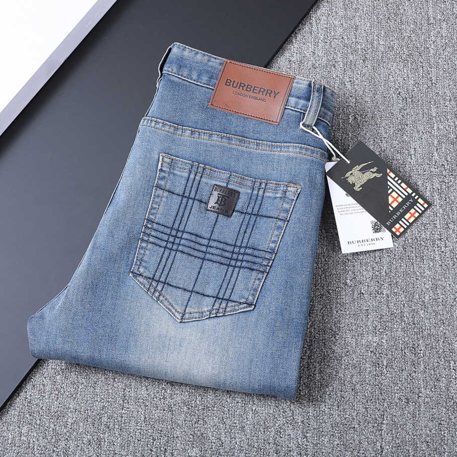 Bur Men's Classic B Logo Jeans BNL010620