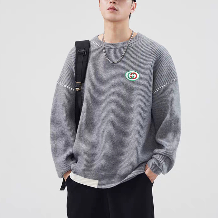 GG Men's Casual Crew Neck Sweater BNL010708