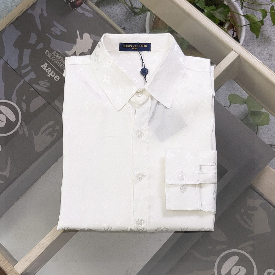 LV Men's Fashion Casual Shirt BNL010706