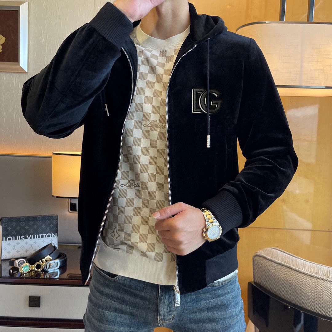 D&G Men's Velvet Jacket BNL010715