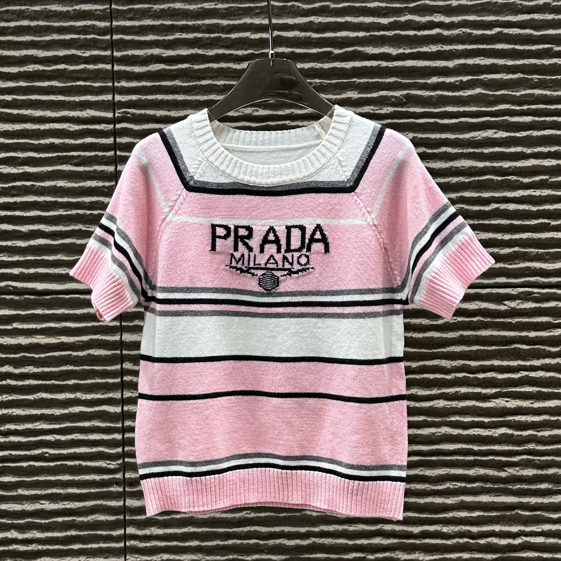 PRA Women's Fashion Knitted Short-Sleeve BNL011002