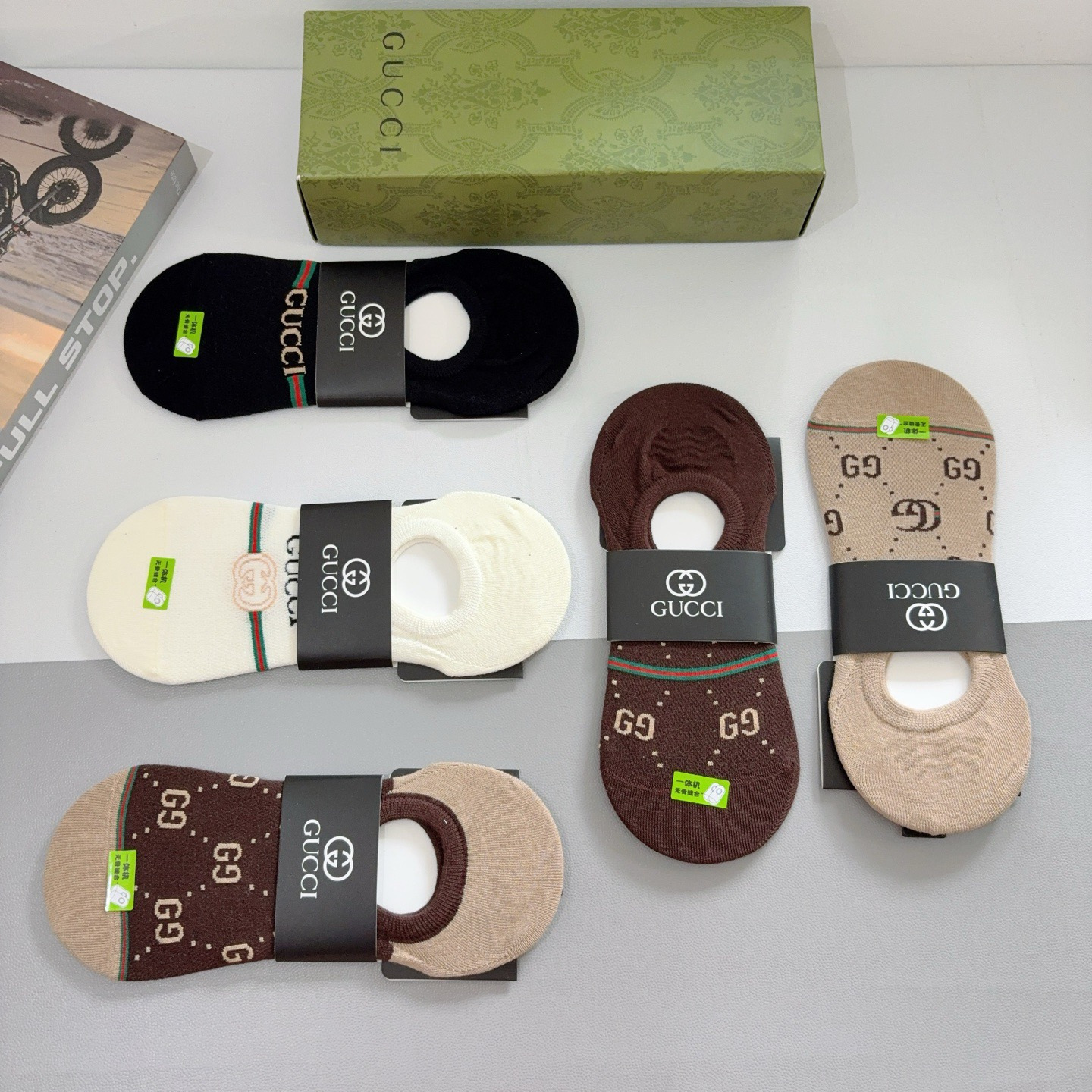 Gi Men's Casual Boat Socks BNL012033