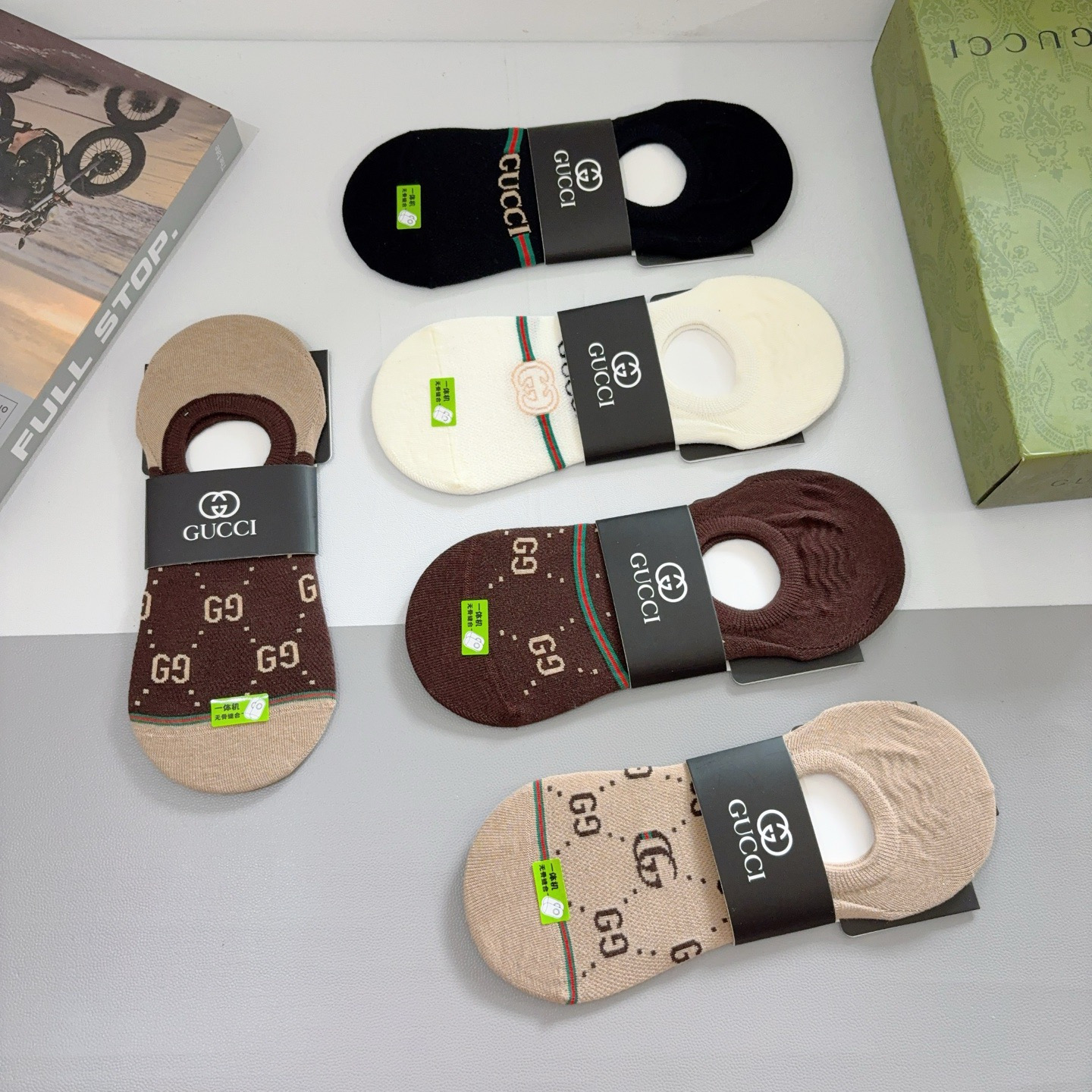 Gi Men's Casual Boat Socks BNL012033