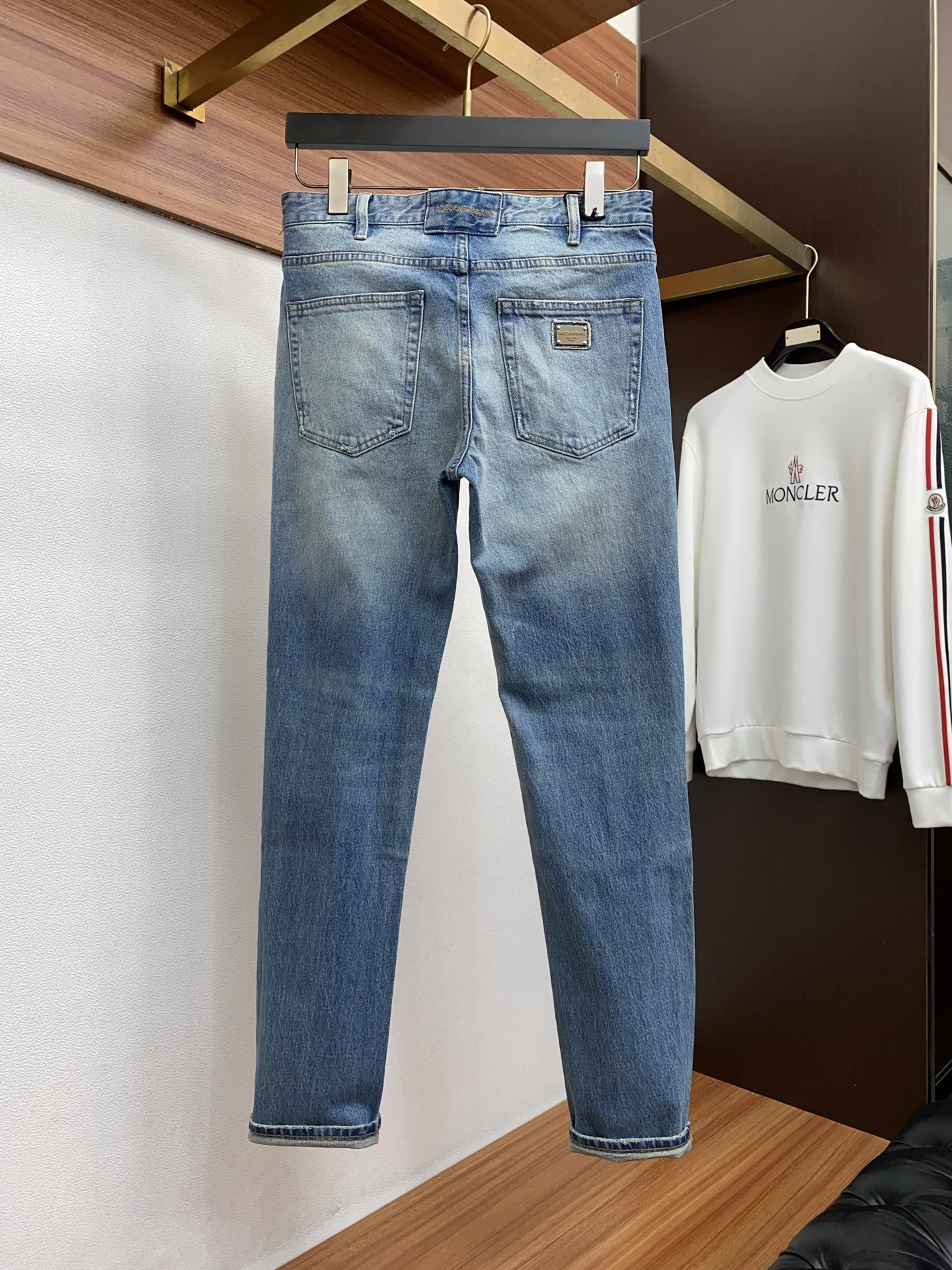 DABB Men's Distressed Style Jeans BNL012306