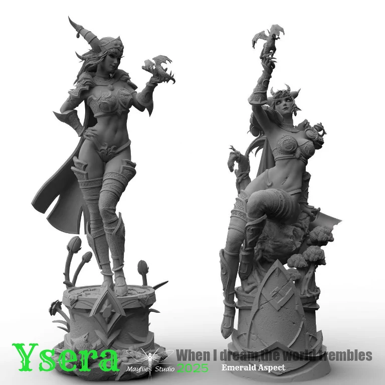 World of Warcraft - Ysera | 1:4 Resin Statue | by Mayflies Studio