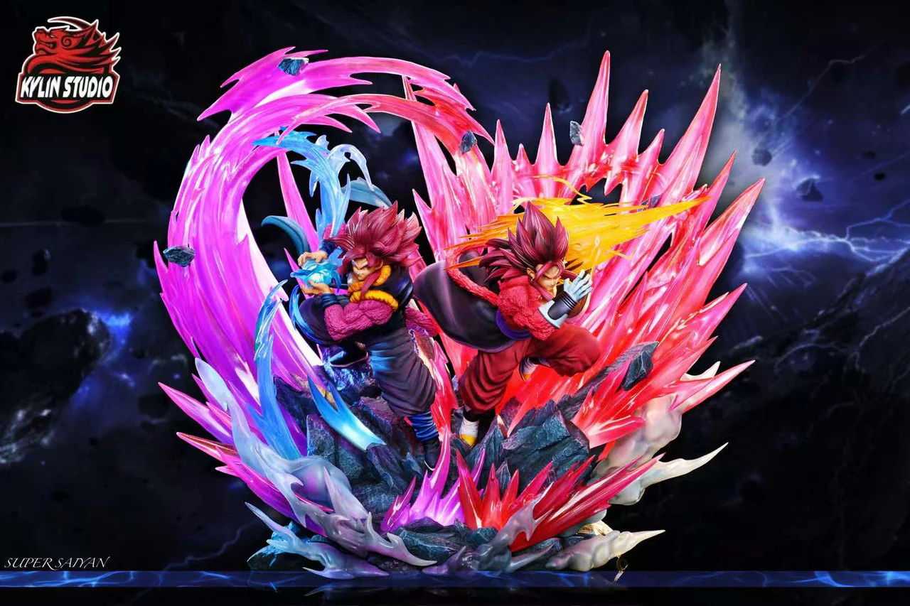 Dragon Ball - SS4 Gogeta & Vegito | 1:6 Resin Statue | by Kylin Studio